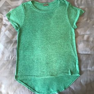 Soft, green tee